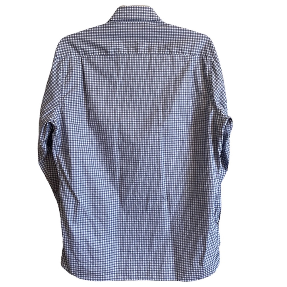 Peter Millar Flex Finish Button Front Checked Pla… - image 4